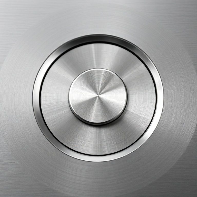 Close-up of a metallic texture