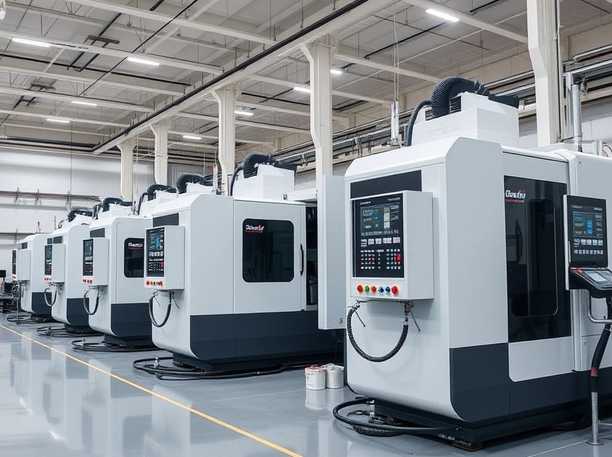 State-of-the-art CNC machine